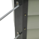 Breeins Outdoor Metal L-Shaped Raised Garden Bed