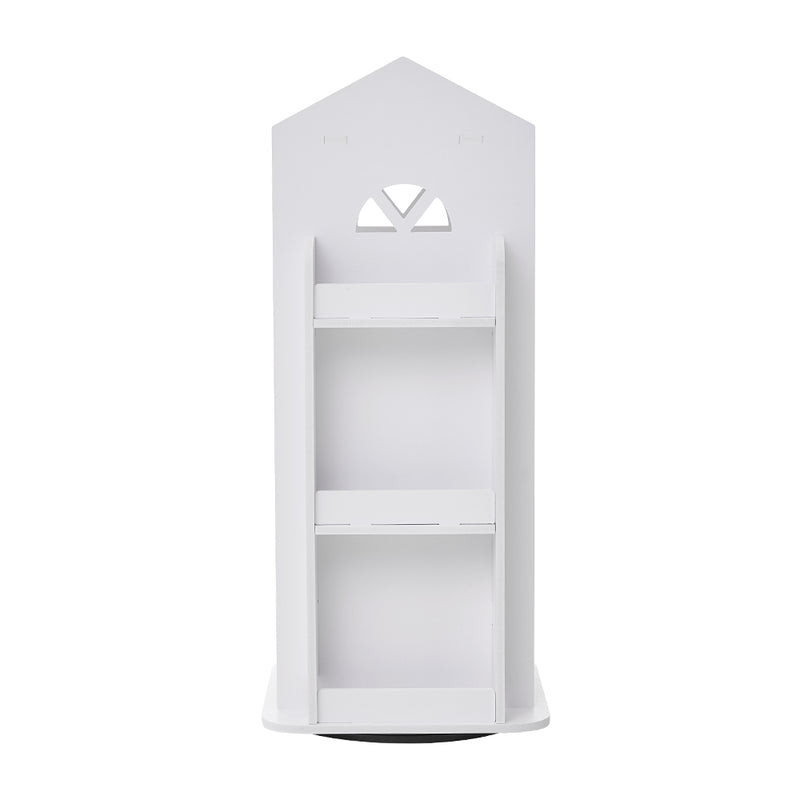 Kidkid 4-Tier Rotating Castle Bookshelf
