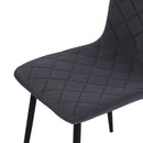 Livingandhome Set of 4 Modern Urban Style Armless Dining Chairs