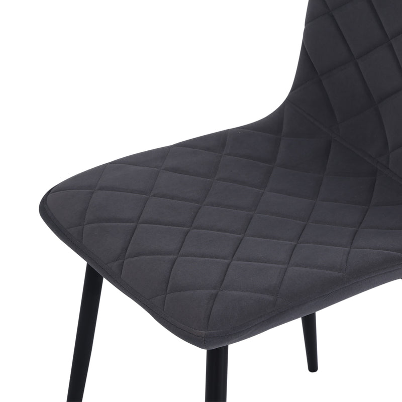 Livingandhome Set of 4 Modern Urban Style Armless Dining Chairs