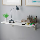Space-saving Floating Wall-Mounted Rectangular Fold-Down Table
