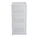 Cottonfy UK 3 Tier Foldable Shoe Storage Box Unit