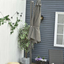 Outsunny Hanging Umbrella 3m - Dark Grey