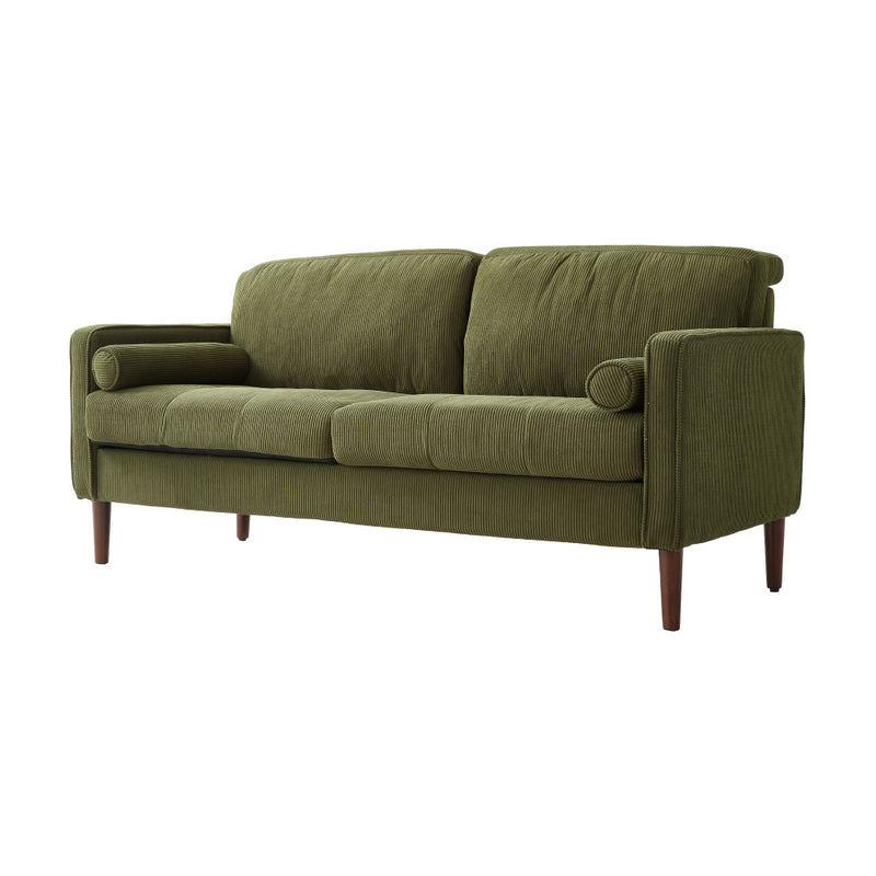 Livingandhome Upholstered Two-seater Sofa