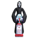 Lifeideas 8.9ft Halloween Inflatable Grim Reaper with LED Lights
