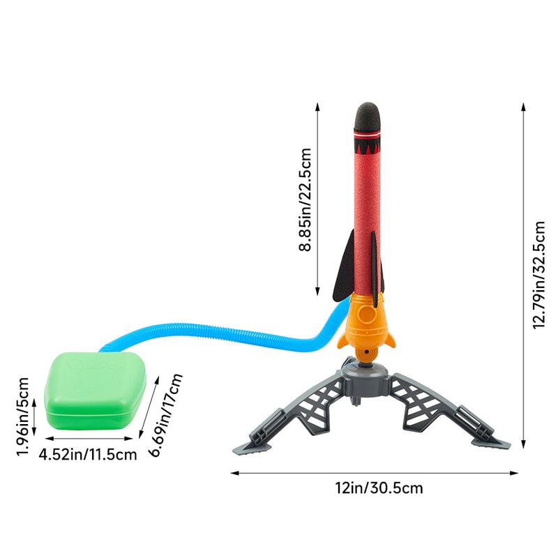 Kidkid Outdoor Stomp Rocket Toy Set