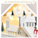 HOMCOM Christmas Advent Calendar - White