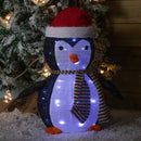 72cm Battery Operated Light up Pop up Christmas Penguin with Cool White LEDs