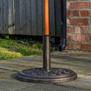 Samuel Alexander 9kg Heavy Duty Bronze Cast Iron Effect Garden Parasol Base