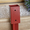 75mm x 75mm (3"x 3") Metal Garden Fence Post Holder & Spike
