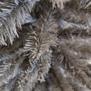 244cm / 8ft Wrapped Pencil Pine Grey Christmas Tree with 460 Tips