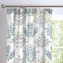 D & D Emily Pencil Pleat Curtains in Duck Egg Blue