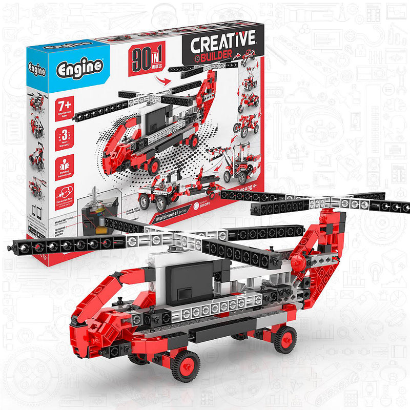 Creative Builder 90 Models Motorized Set - Multi Model Set