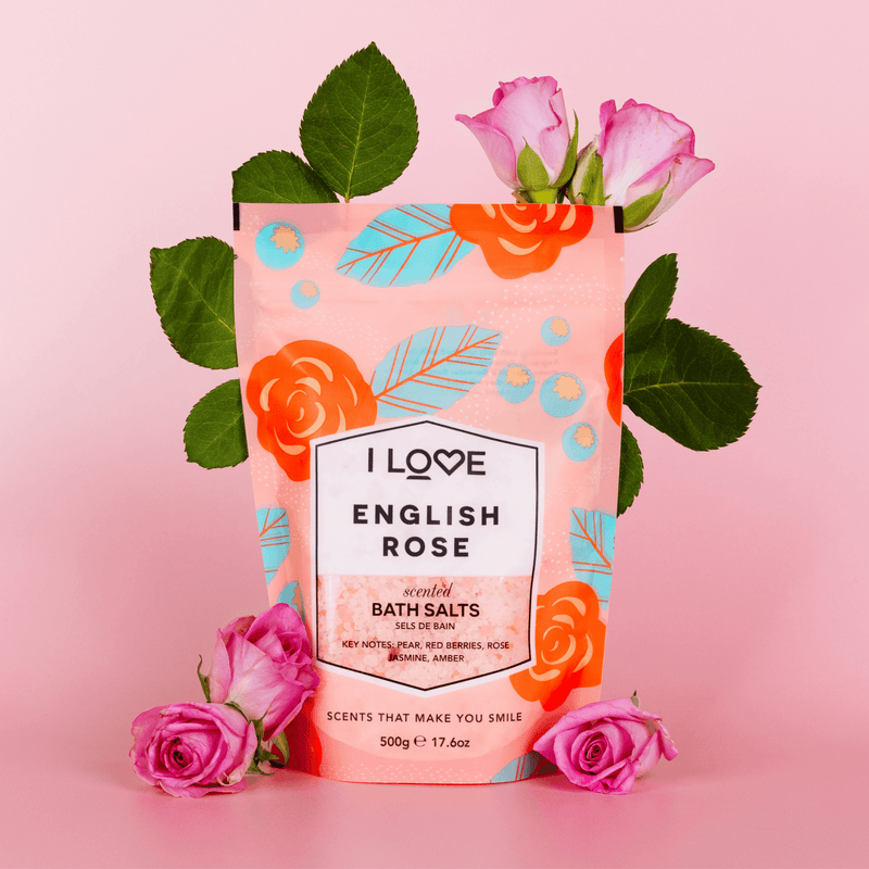 I Love Signature Bath Salts 500g English Rose