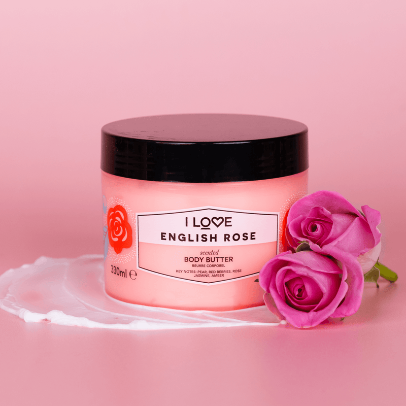 I Love Signature Indulgent Body Butter 330ml English Rose