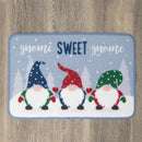 60cm x 40cm Gnome Sweet Gnome Fabric Christmas Doormat