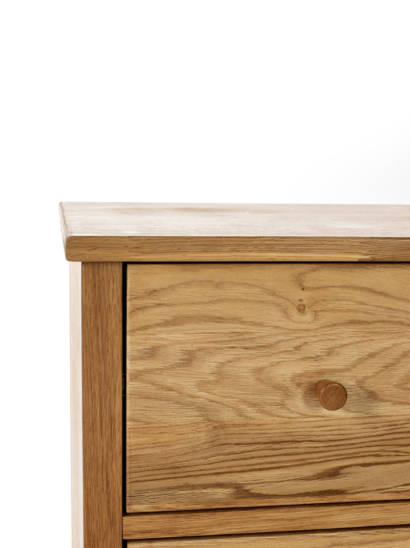 Coxmoor 3 Drawer Chest - Oak
