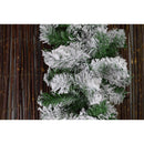 Premier 2.7m Snow Flocked Pine Christmas Garland with Glitter Finish