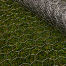 5m x 0.9m x 25mm Galvanised Chicken Wire Garden Netting / Fencing