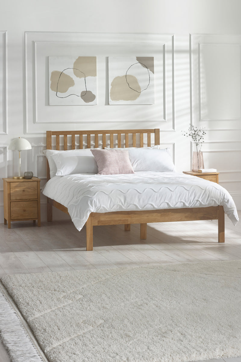 Coxmoor 135cm Bed - Oak