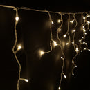 7.5m 300 LED Frosted IcicleBrights Christmas String Lights in Warm White