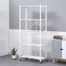 Livingandhome 5-Tier Freestanding Metal Storage Unit