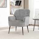 Livingandhome Elegant Chenille Leisure Chair