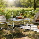 Breeins 60cm/90cm Folding Camping Table with Carrying Handle