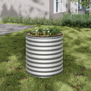 Breeins Weather Resistant Round Raised Garden Bed