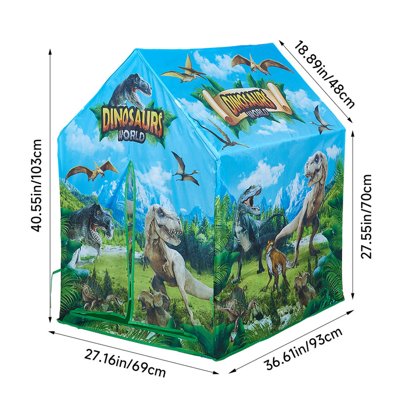 Kidkid Polyester Dinosaur Playhouse for Kids
