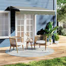 Garden Sanctuary Outdoor Retractable Patio Awning for Window and Door