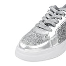 Glitter Platform Sneakers Trainers