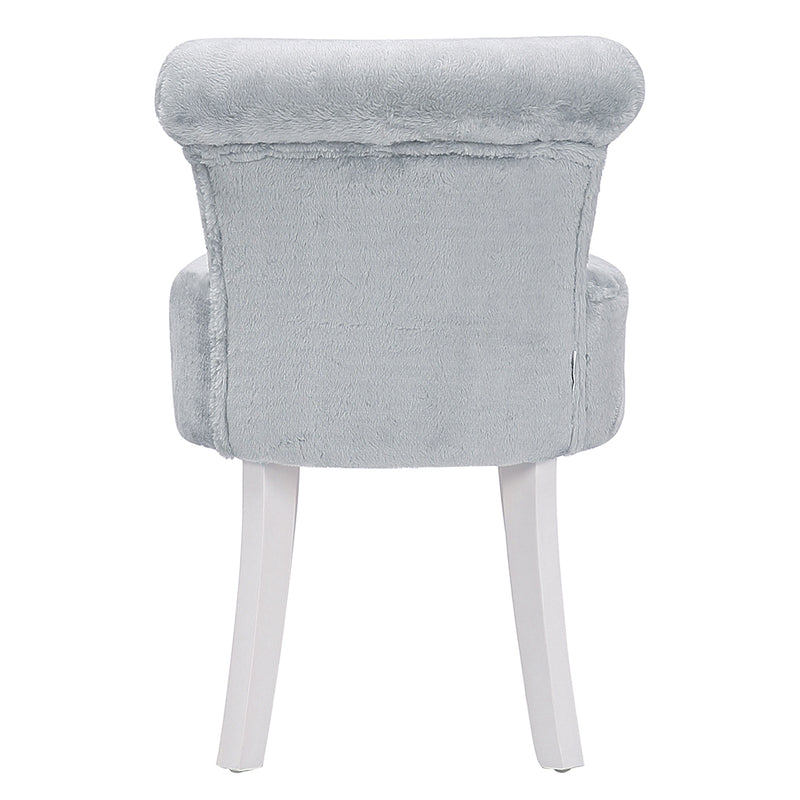 Livingandhome Modern Vanity Chair with Plush Upholstery