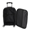 Modishion 20-Inch Softshell Expandable Suitcase with Combination