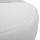 Livingandhome Velvet Soft Seat Low Back Vanity Stool Dressing Table Chair