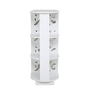 Livingandhome Modern Shoe Cabinet Storage Shelf for Entryway