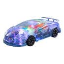 Kidkid Visible Moving Gears Police Car Toy With Light And Sound For Toddlers