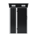 Breeins 4 x 3ft/5 x 3ft Metal Garden Storage Shed with Lockable Door