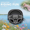 AIYAPLAY Land Rover Licensed Baby Push Car, 2-in-1 Ride On Car, Black