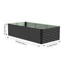 Breeins Metal Raised Garden Bed
