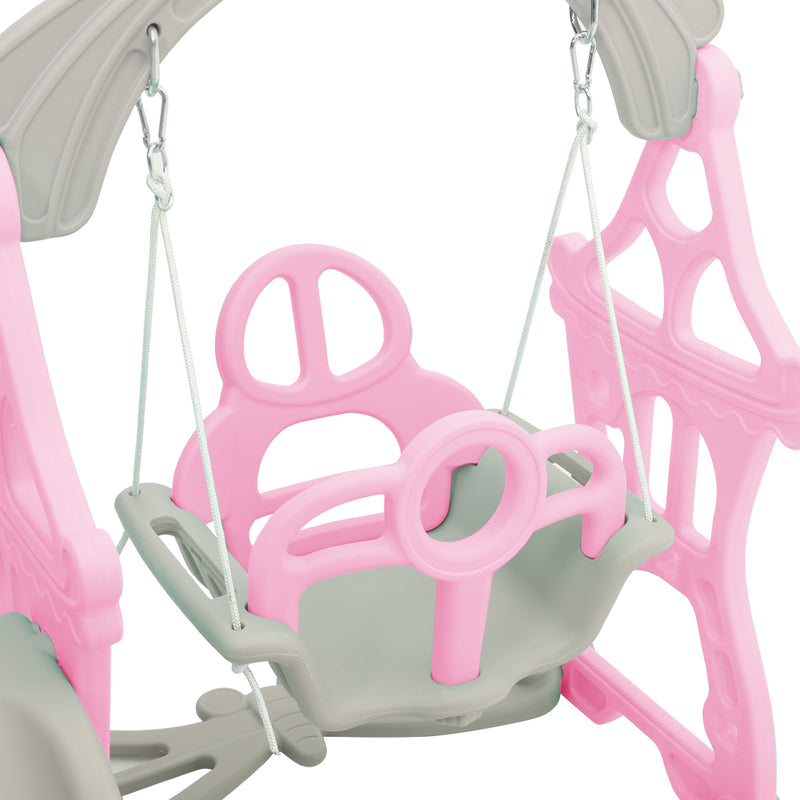 Livingandhome Toddler Swing and Slide Playset for Indoor and Outdoor