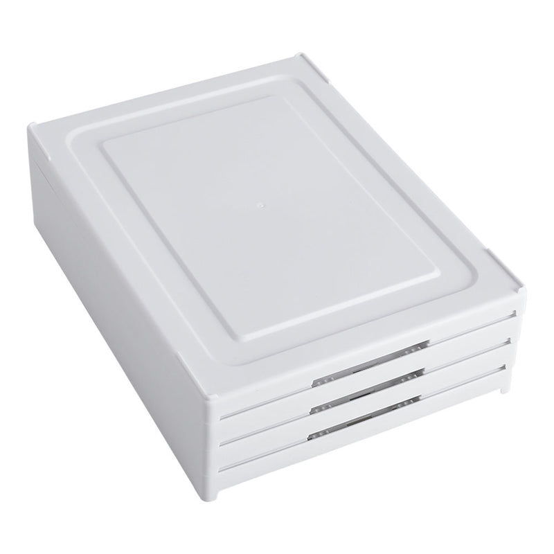 Cottonfy UK 3 Tier Foldable Shoe Storage Box Unit