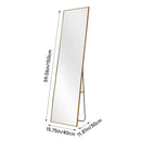 Livingandhome Elegant Minimalist Slim Frame Floor Mirror