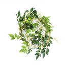 Lifeideas Faux Hanging Wisteria Floral Decoration