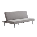 Livingandhome Modern Grey Convertible Sofa Bed