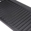 Breeins Rectangular Cast-Iron Reversible Griddle & Grill Pan