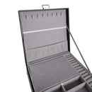 Sheonly Double Tier Travel Jewelry Storage Box