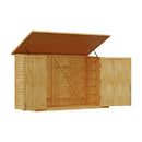 Breeins Outdoor Wood Storage Shed For Bicycle