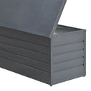 Livingandhome 600L Metal Outdoor Garden Storage Box Lockable