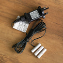 3 x AAA Battery Replacement Plug in Power Adapter